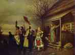 Vasily Perov. Easter Procession in a Village.