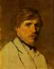 Vasily Perov. Portrait of the Artist Illarion  Prianishnikov.