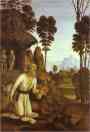 Pietro Perugino. St. Jerome in the  Wilderness.