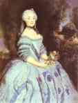 Antoine Pesne. The Actress Babette Cochois.