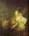 Antoine Pesne. Fortune Teller.