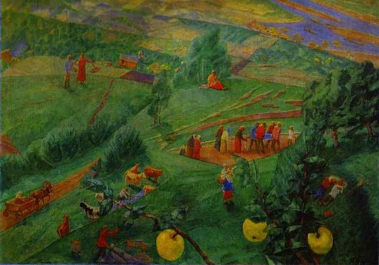 Kuzma Petrov-Vodkin. Summer Midday.
