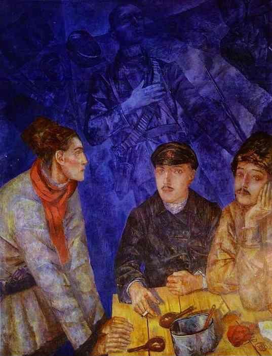 Kuzma Petrov-Vodkin. After a Combat.