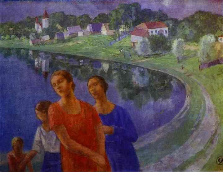 Kuzma Petrov-Vodkin. In Shuvalovo.