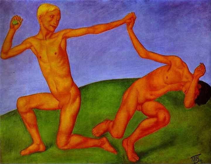 Kuzma Petrov-Vodkin. Boys.