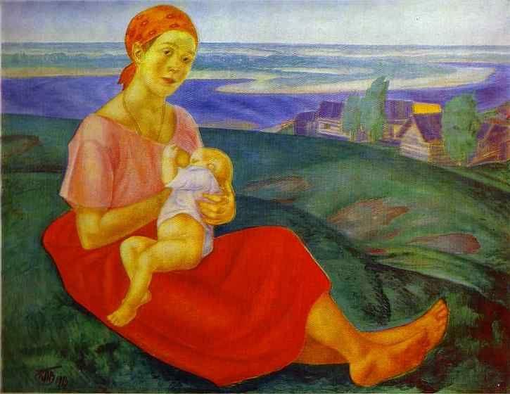 Kuzma Petrov-Vodkin. Mother.
