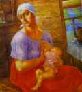 Kuzma Petrov-Vodkin. Mother.