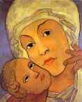 Virgin with Infant/Vierge
 à l'enfant.