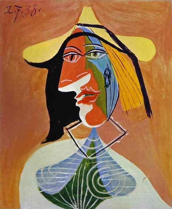 Pablo Picasso. Portrait of a Young Girl.