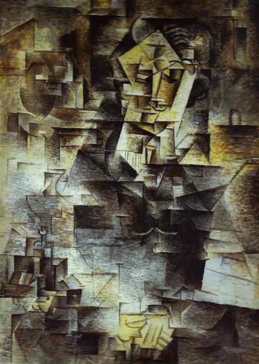 Pablo Picasso. Portrait of Kahnweiler.