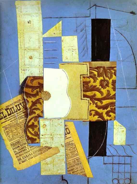 Pablo Picasso. Guitar.