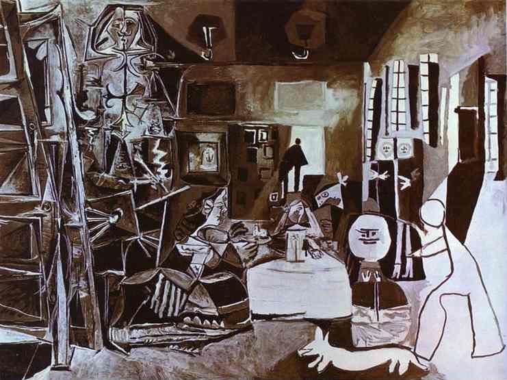 Pablo Picasso. Las Meninas. After  Velázquez.