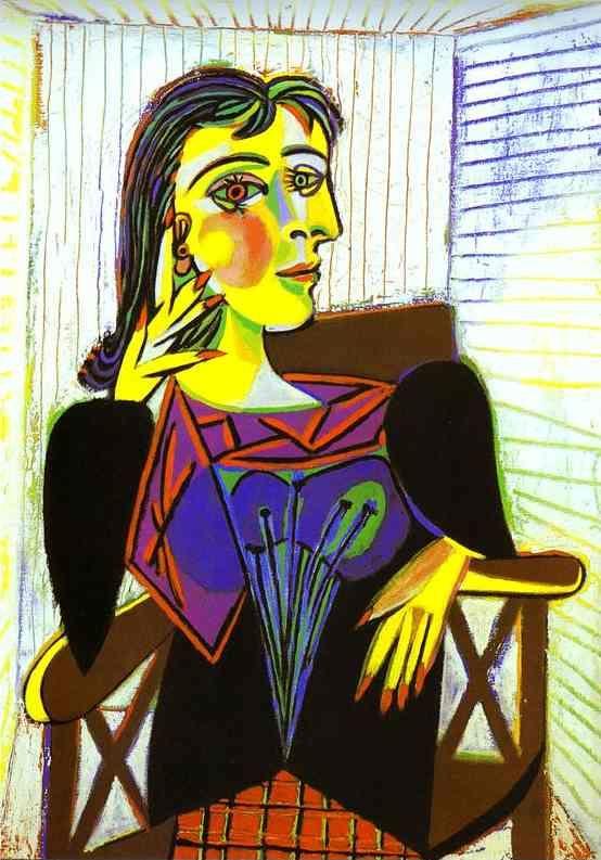 Pablo Picasso. Portrait of Dora Maar.