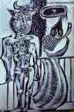 Minotaur and His Wife.