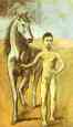 Boy Leading a Horse.