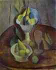 Compotier, Fruit, and Glass.