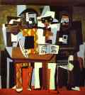 Three Musicians, or Musicians  in Masks.