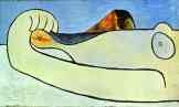 Nude on a Beach.