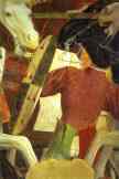 Piero della Francesca. Legend of the True Cross: Battle Between Heraclius and Chosroes. Detail.