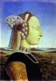 Piero della Francesca. Diptych Portraits of Federico da Montefeltro, Duke of Urbino, and his Wife, Batista Sforza.