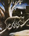 Niko Pirosmani. A Bear in a Moon Night.