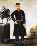 Niko Pirosmani. Portrait of Alexander Garanov.