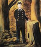 Niko Pirosmani. Portrait of Ilya Zdanevich.