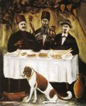 Niko Pirosmani. Feast in a Gazebo.