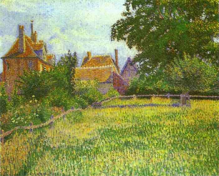 Lucien Pissarro. The Deaf Woman's House.