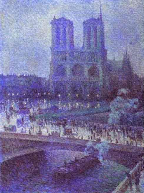 Maximilien Luce. Notre-Dame.