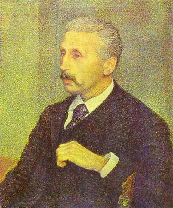 Theo Van Rysselberghe. Portrait of Auguste Descamps, the Painter's Uncle.