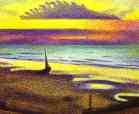 Georges Lemmen. Beach at Heist.