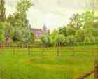 Lucien Pissarro. The Church at Gisors.