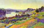 Maximilien Luce. The Seine at Herblay.