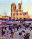Maximilien Luce. The Quai Saint-Michel and Notre-Dame.