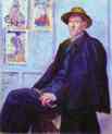 Maximilien Luce. Portrait of Félix Fénéon.
