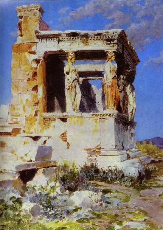 Vasiliy Polenov. Erechteion.