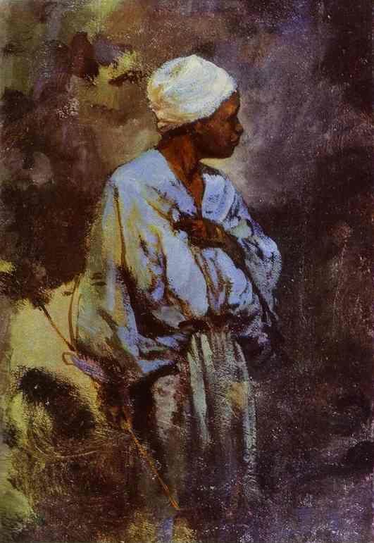 Vasiliy Polenov. Donkey-Driver in Cairo.