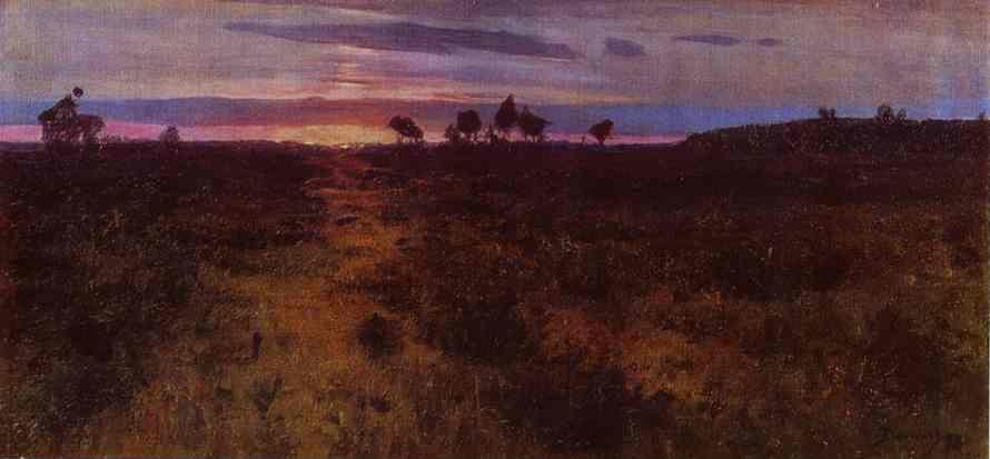 Vasiliy Polenov. Sunset.