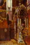 The Shrine of the Metropolitan Iona in the Uspensky Cathedral.