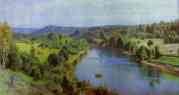 The River Oyat. Study.