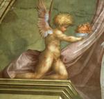 Pontormo. Saint Veronica. Detail.