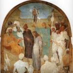 Pontormo. Christ Standing before Pilate.