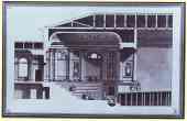 Giacomo Quarenghi. Design of the Hermitage Theater in St. Petersburg.