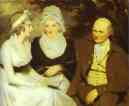 Sir Henry Raeburn. Portrait of John  Johnstone of Alva, His Sister, and His Niece.