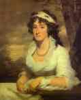 Sir Henry Raeburn. Portrait of Janet  Dundas.