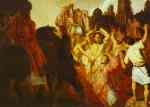 Rembrandt. The Martyrdom of St. Stephen.