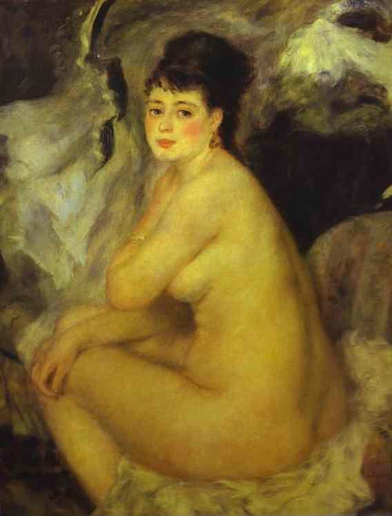 Pierre-Auguste Renoir. Nude.