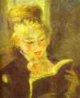 Woman Reading.