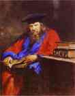 Portrait of Dmitry Mendeleev.